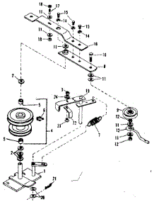 Pulley Assembly parts for Craftsman Accessories 842240721 from AppliancePartsPros.com