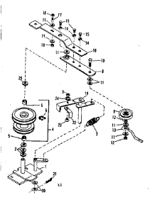 Pulley Assembly parts for Craftsman Accessories 842240722 from AppliancePartsPros.com