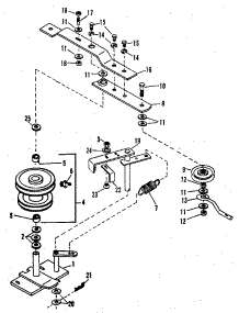 Pulley Assembly parts for Craftsman Accessories 842240725 from AppliancePartsPros.com