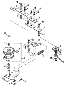 Pulley Assembly parts for Craftsman Accessories 842240729 from AppliancePartsPros.com
