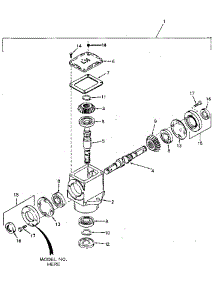 Gear Box parts for Craftsman Accessories 842240742 from AppliancePartsPros.com