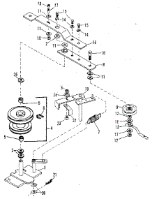Pulley Assembly parts for Craftsman Accessories 84224075 from AppliancePartsPros.com