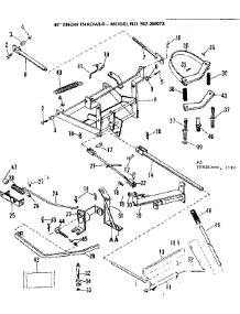 Main Frame parts for Craftsman Accessories 842260073 from AppliancePartsPros.com