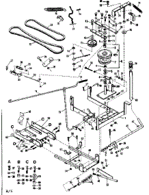Main Frame parts for Craftsman Snowblower Attachment 84226009 from AppliancePartsPros.com