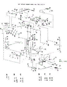 Main Frame parts for Craftsman Rear-Engine Riding Mower 842265111 from AppliancePartsPros.com