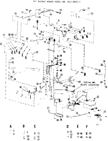 Main Frame parts for Craftsman Mower Attachment 842265113 from AppliancePartsPros.com