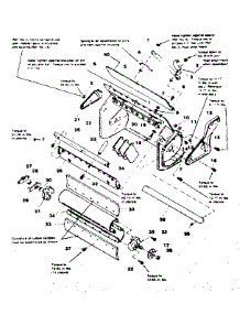 Housing & Impeller Detail parts for Aircap Gas Snowblower 8430B-888 from AppliancePartsPros.com