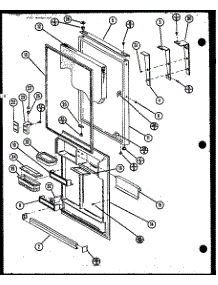(85071 / P1109001w) (85071 / P1109002w) (85078 / P1109003w) (85078 / P1109004w) parts for Amana Top-Mount Refrigerator 85078-P1109003W from AppliancePartsPros.com