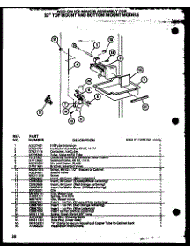 Add On Ice-Maker Assembly (Ic3n / P1110701w) parts for Amana Top-Mount Refrigerator 85081-P1109006W from AppliancePartsPros.com