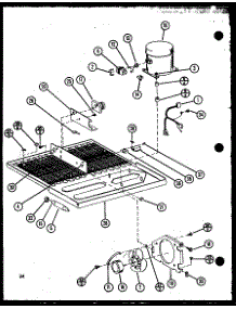 (85271 / P1109009w) (85278 / P1109010w) (85281 / P1109011w) (85288 / P1109012w) parts for Amana Top-Mount Refrigerator 85088-P1109007W from AppliancePartsPros.com