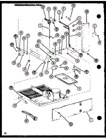 (85081 / P1109005w) (85081 / P1109006w) (85088 / P1109007w) (85088 / P1109008w) parts for Amana Top-Mount Refrigerator 85088-P1109008W from AppliancePartsPros.com