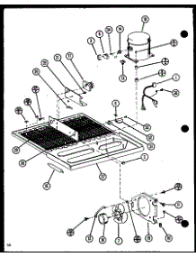 (86051 / P7812529w) (86058 / P7812530w) parts for Amana Bottom-Mount Refrigerator 86058-P7812530W from AppliancePartsPros.com