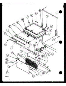Divider And Evaporator (86061W / P1125505ww) (86061W / P1125512ww) (86065E / P1125514we) (86068L / P1125513wl) (86068L / P1125506wl) parts for Amana Bottom-Mount Refrigerator 86061W-P1125512WW from AppliancePartsPros.com