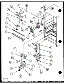 Controls And Lamps (86061W / P1125505ww) (86061W / P1125512ww) (86065E / P1125514we) (86068L / P1125513wl) (86068L / P1125506wl) parts for Amana Bottom-Mount Refrigerator 86065E-P1125514WE from AppliancePartsPros.com