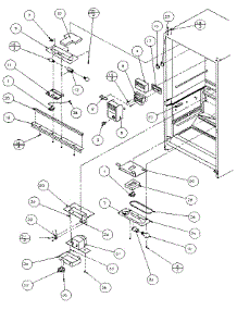 Controls And Lamps parts for Amana Bottom-Mount Refrigerator 86068-P1125506W from AppliancePartsPros.com