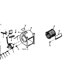 H-Q Blower Assembly parts for Kenmore Space Heater 8676679 from AppliancePartsPros.com