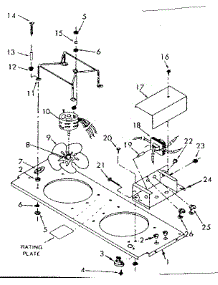 Electrical parts for Kenmore Furnace 867.721400 (867721400, 867 721400) from AppliancePartsPros.com