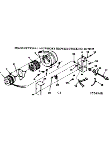Optional Accessory Blower parts for Kenmore Furnace 867.734941 (867734941, 867 734941) from AppliancePartsPros.com