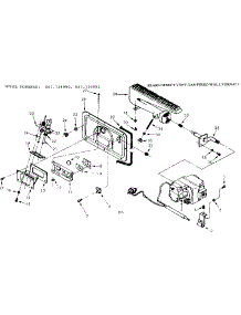 Gas Burners And Manifold parts for Kenmore Furnace 867.734990 (867734990, 867 734990) from AppliancePartsPros.com