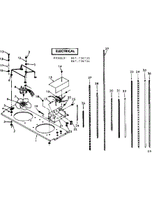 Electrical parts for Kenmore Furnace 867.736733 (867736733, 867 736733) from AppliancePartsPros.com
