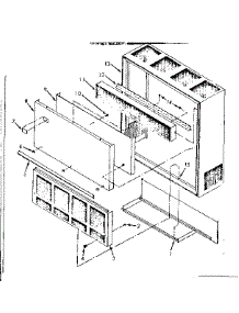 Cabinet Assy parts for Sears Furnace 867736750 from AppliancePartsPros.com