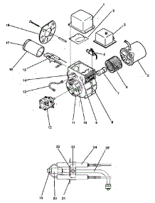 Burner Assembly parts for Sears Furnace 867744530 from AppliancePartsPros.com