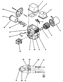Burner Assembly parts for Sears Furnace 867744550 from AppliancePartsPros.com
