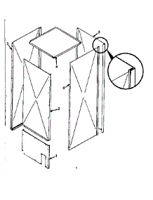 Return Air Adapter parts for Kenmore Heating Cooling Combined Unit 867.749121 (867749121, 867 749121) from AppliancePartsPros.com