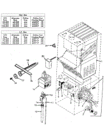 Functional Replacement Parts / 766021 parts for Kenmore Furnace 867.761252 (867761252, 867 761252) from AppliancePartsPros.com