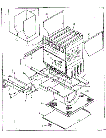 Furnace Body parts for Kenmore Furnace 867.764510 (867764510, 867 764510) from AppliancePartsPros.com