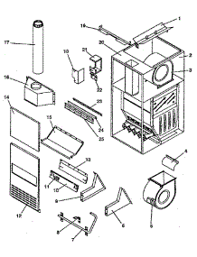 Non-Functional Replacement Parts parts for Sears Furnace 867766113 from AppliancePartsPros.com