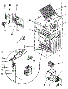 Functionial Replacement Parts parts for Sears Furnace 867766122 from AppliancePartsPros.com