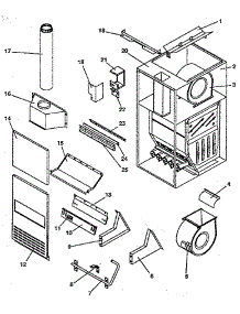 Non-Functional Replacement Parts parts for Sears Furnace 867766152 from AppliancePartsPros.com