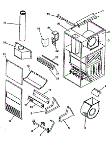 Non-Functional Replacement Parts parts for Sears Furnace 867766162 from AppliancePartsPros.com