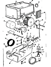 Furnace Humidifier Assembly parts for Kenmore Furnace 867.769164 (867769164, 867 769164) from AppliancePartsPros.com
