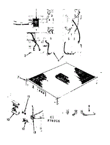 Electronic Air Cleaner Assembly parts for Kenmore Furnace 867.76917 (86776917, 867 76917) from AppliancePartsPros.com