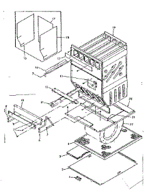 Furnace Body parts for Kenmore Furnace 867.773220 (867773220, 867 773220) from AppliancePartsPros.com