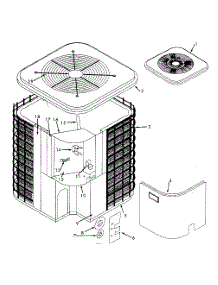 Non-Functional Replacement Parts parts for Kenmore Central Air Conditioner 867.800941 (867800941, 867 800941) from AppliancePartsPros.com