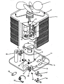 Functional Replacement Parts parts for Sears Central Air Conditioner 867801220 from AppliancePartsPros.com