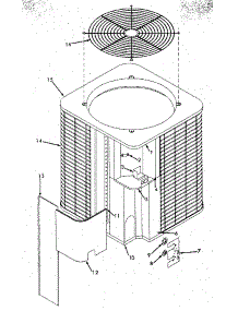 Non-Functional Replacement Parts parts for Sears Central Air Conditioner 867802840 from AppliancePartsPros.com