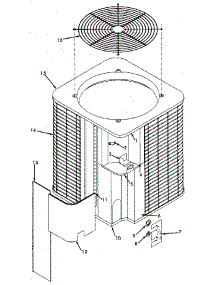 Non-Functional Replacement Parts parts for Sears Central Air Conditioner 867802861 from AppliancePartsPros.com