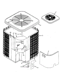 Non-Functional Replacement Parts parts for Kenmore Central Air Conditioner 867.802911 (867802911, 867 802911) from AppliancePartsPros.com