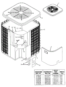 Non-Functional Replacement Parts parts for Sears Central Air Conditioner 867803000 from AppliancePartsPros.com