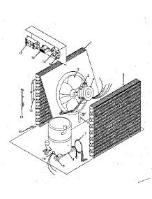 Functional Replacement Parts / 815042 parts for Kenmore Heating Cooling Combined Unit 867.815000 (867815000, 867 815000) from AppliancePartsPros.com