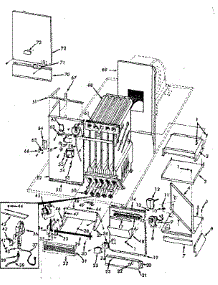 Heat Exchanger parts for Kenmore Heating Cooling Combined Unit 867.815021 (867815021, 867 815021) from AppliancePartsPros.com