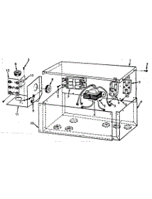 Control Box parts for Kenmore Heating Cooling Combined Unit 867.815142 (867815142, 867 815142) from AppliancePartsPros.com
