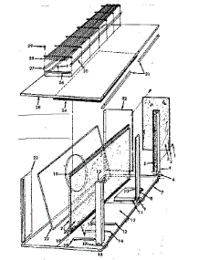 Cabinet parts for Kenmore Heating Cooling Combined Unit 867.815142 (867815142, 867 815142) from AppliancePartsPros.com