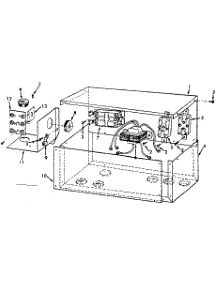 Control Box parts for Kenmore Heating Cooling Combined Unit 867.815171 (867815171, 867 815171) from AppliancePartsPros.com