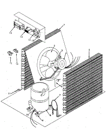 Cooling Section parts for Sears Heating Cooling Combined Unit 867815185 from AppliancePartsPros.com