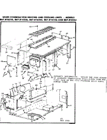 Non-Functional Replacement Parts parts for Kenmore Heating Cooling Combined Unit 867.816216 (867816216, 867 816216) from AppliancePartsPros.com